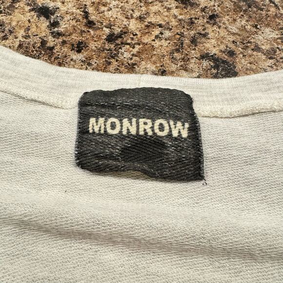 Monrow Womens Top Embellished Studded Grunge Rock Cyber Punk USA Size Small JB - Picture 5 of 8